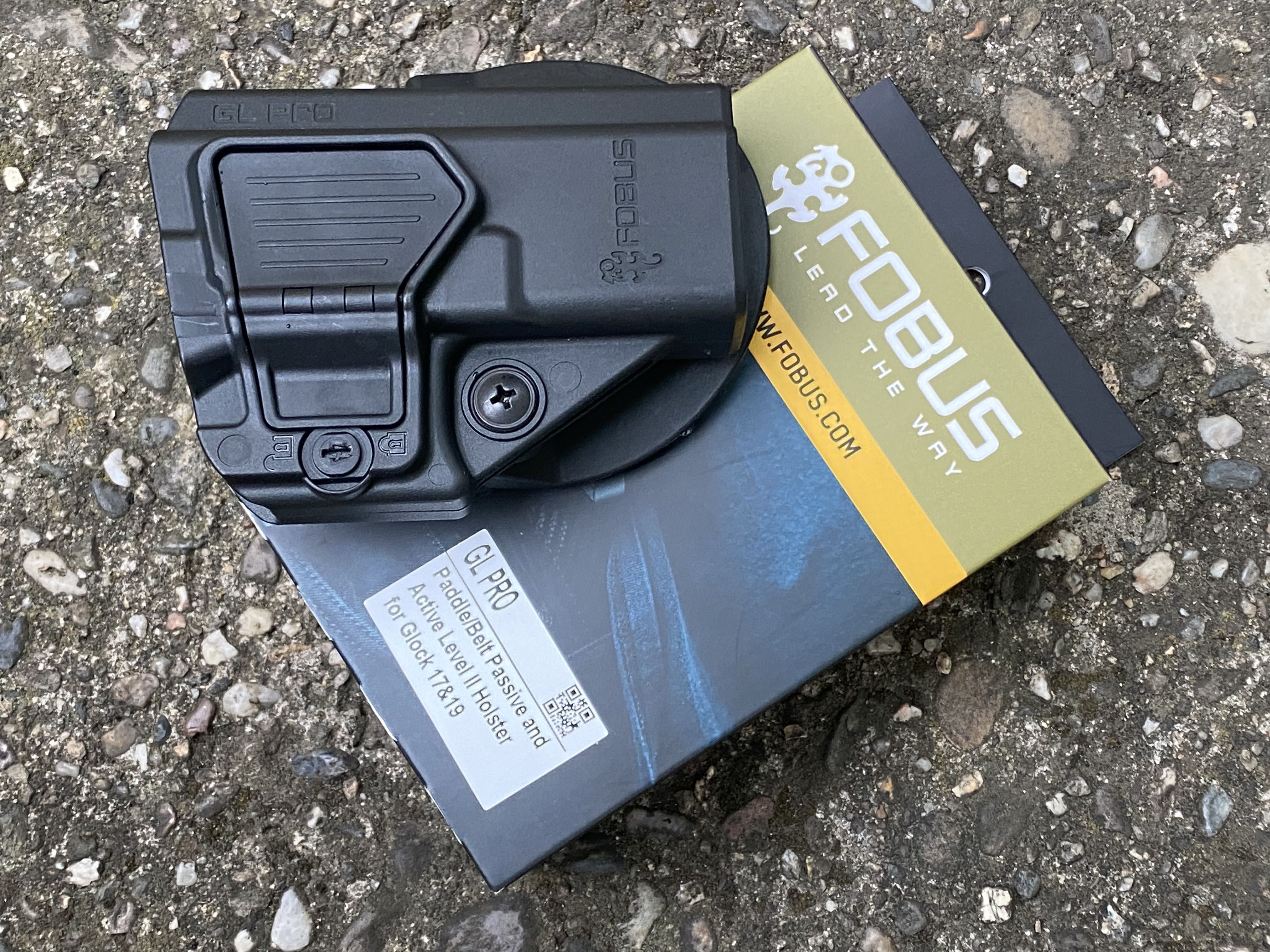 Pouzdro Fobus GL PRO - model pro zbraně Glock 19/17