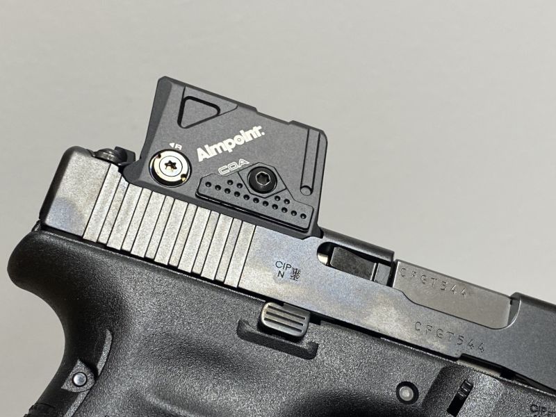 Kolimátor Aimpoint COA na Glocku - první dojmy